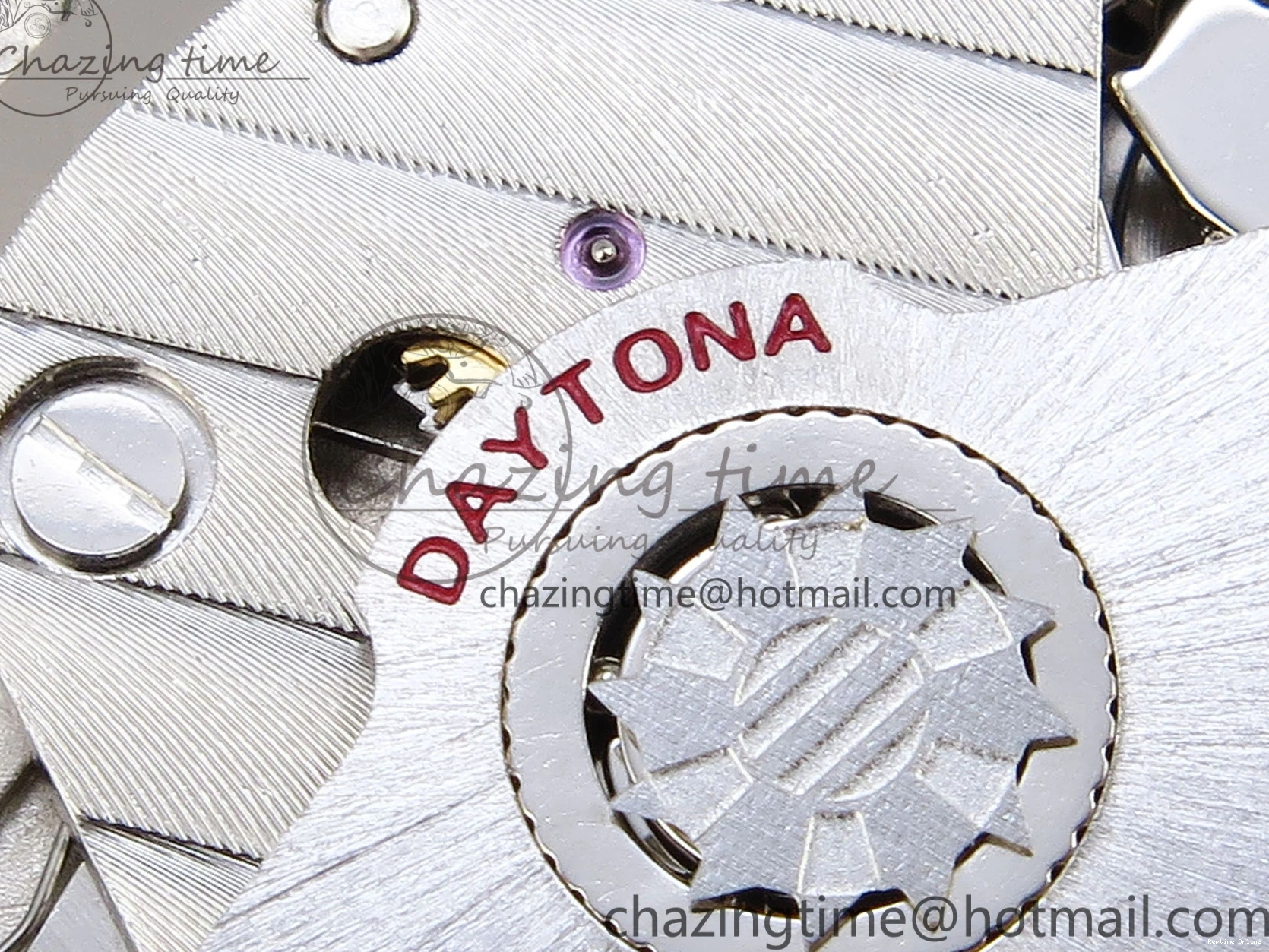 0104 DAYTONA 116505 RG OMF BEST EDITION BLACK RG DIAL ON RG BRACELET A7750 (SLIM MOVEMENT) Trendsetting 1797